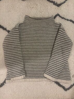 Babaa No 6 gray / natural stripe